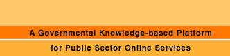 A Governmental Knowledge - based Platform for Public Sector Online Services